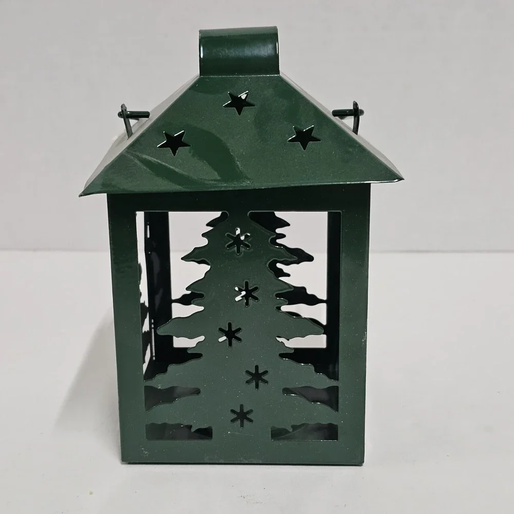 metal‎ candle Christmas Decor